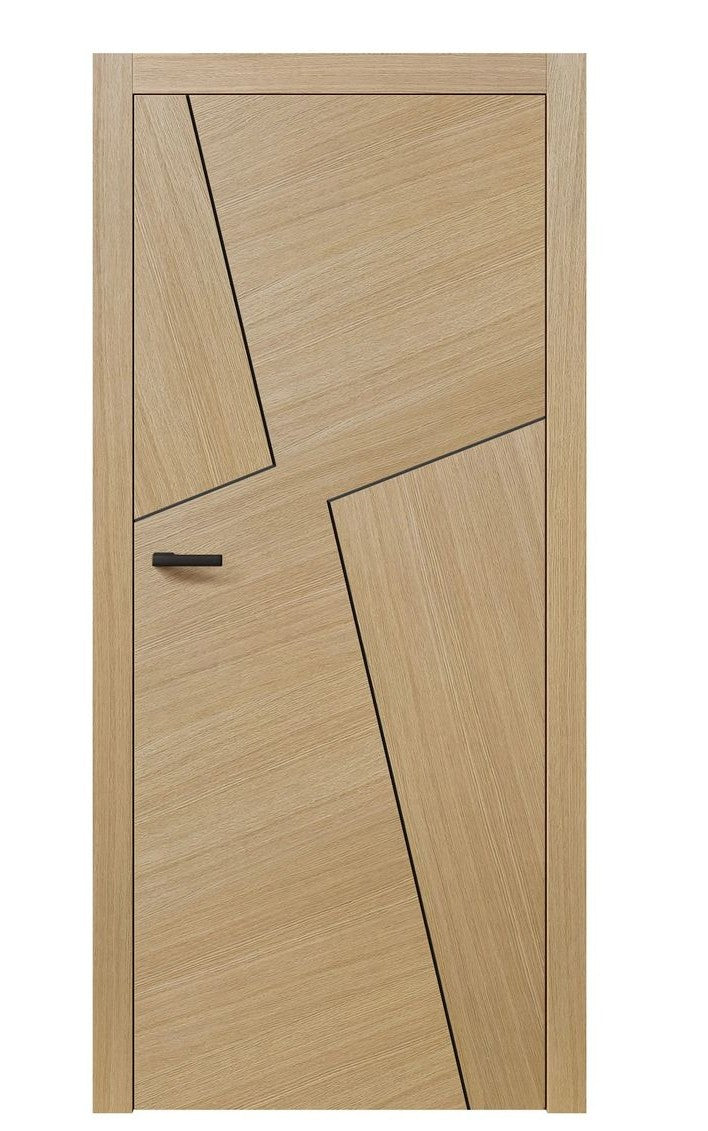 LineaDiagonal Oak Interior Door