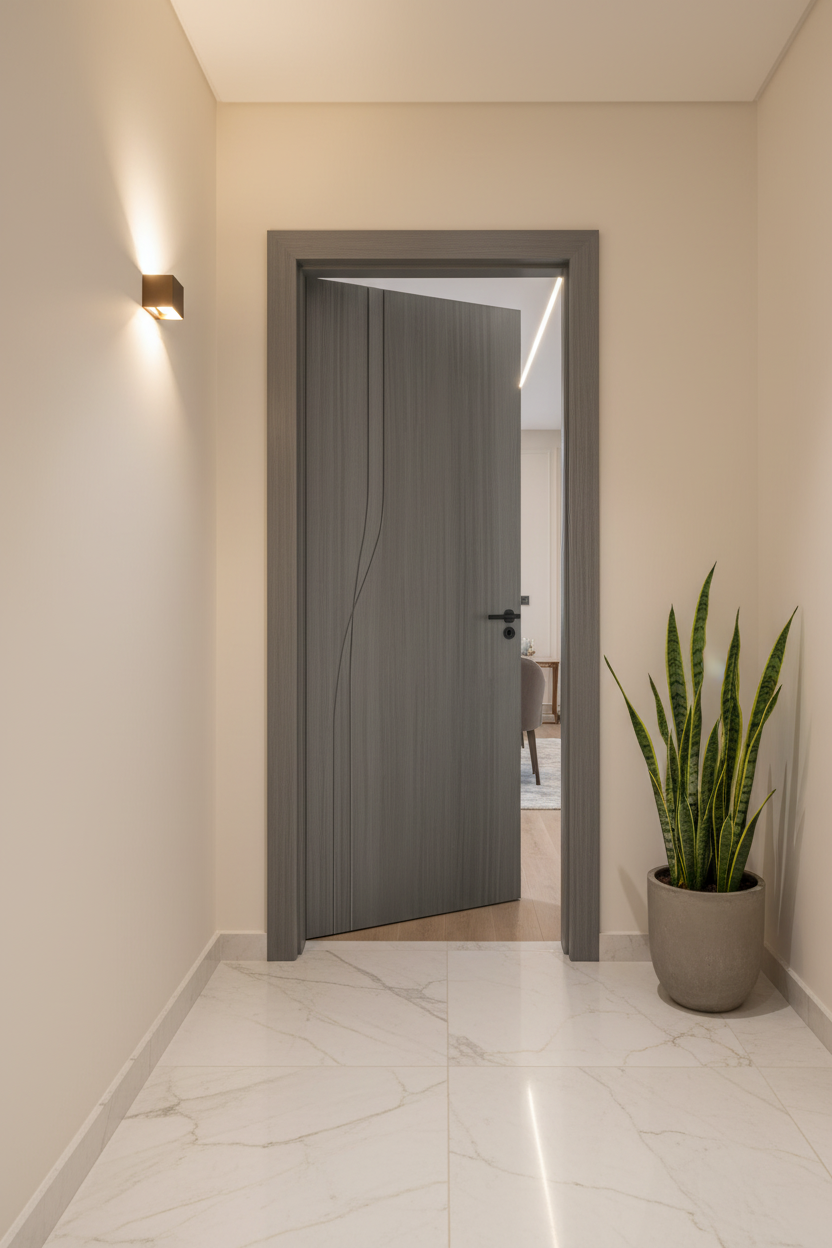 Modern WPC Doors - Water & Insect Resistant